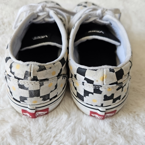 Vans Kids Doheny Flower Checkerboard Sneaker Missy Sz 4 or Womens 5.5 - Picture 4 of 9